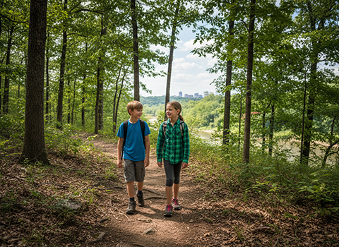 Burr Oak Woods & Blue River Parkway Trail